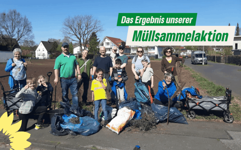 (Leider) erfolgreiche Müllsammelaktion