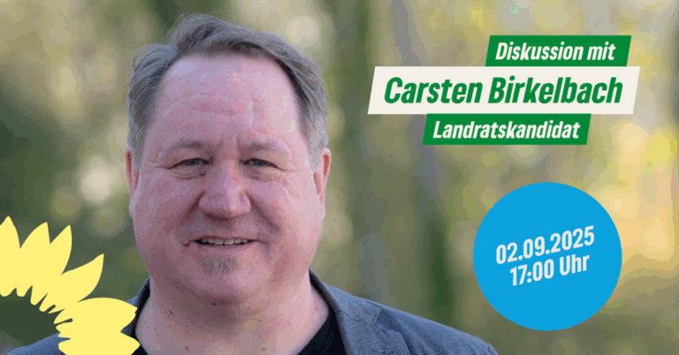 Landratskandidat Carsten Birkelbach zu Besuch in Bad Lippspringe