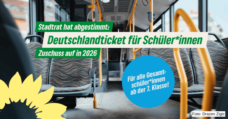 Deutschlandticket auch im Haushalt für 2026 vorgesehen