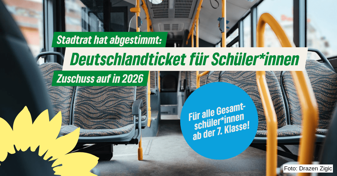 Deutschlandticket auch im Haushalt für 2026 vorgesehen