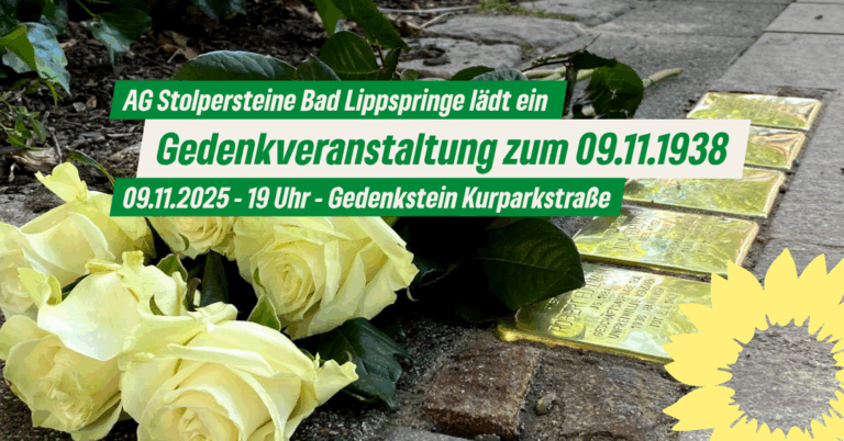 Gedenkveranstaltung zum 09. November 1938