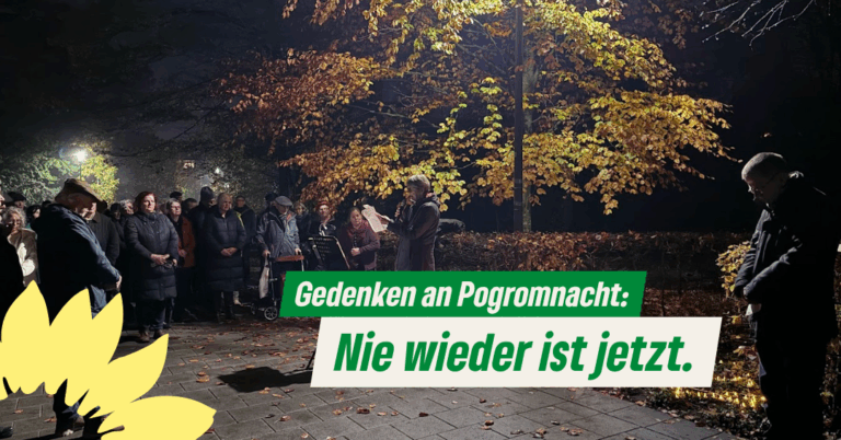 Gedenken an die Pogromnacht – Erinnerung als Auftrag für Gegenwart und Zukunft