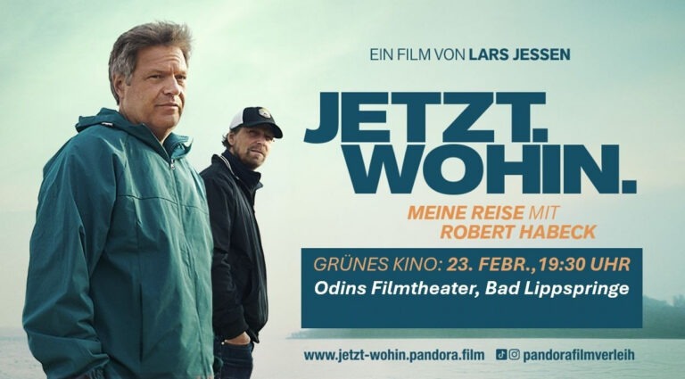 Odins Filmtheater e.V. zeigt  am 23.02.2026 Reportage über Bundestagswahlkampf von Robert Habeck mit anschließender Diskussionsrunde
